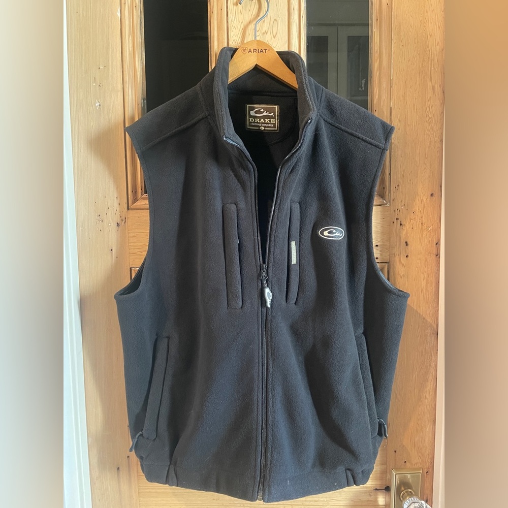 Drake waterfowl fleece vest. Men’s large
